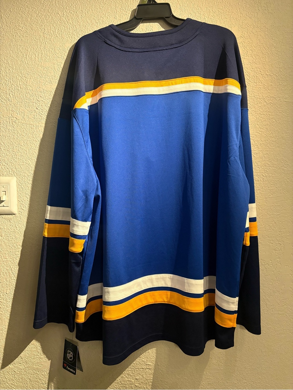 Fanatics St. Louis Blues Royal Blue and Navy Hockey Jersey 5XL - Picture 5 of 6